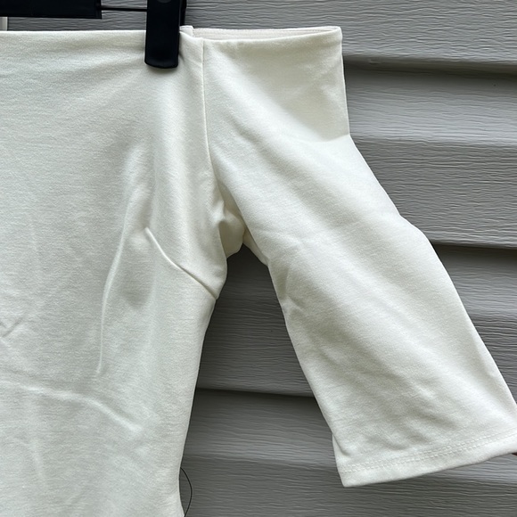 Lulu's Off-Shoulder White Dress - Picture 6 of 8